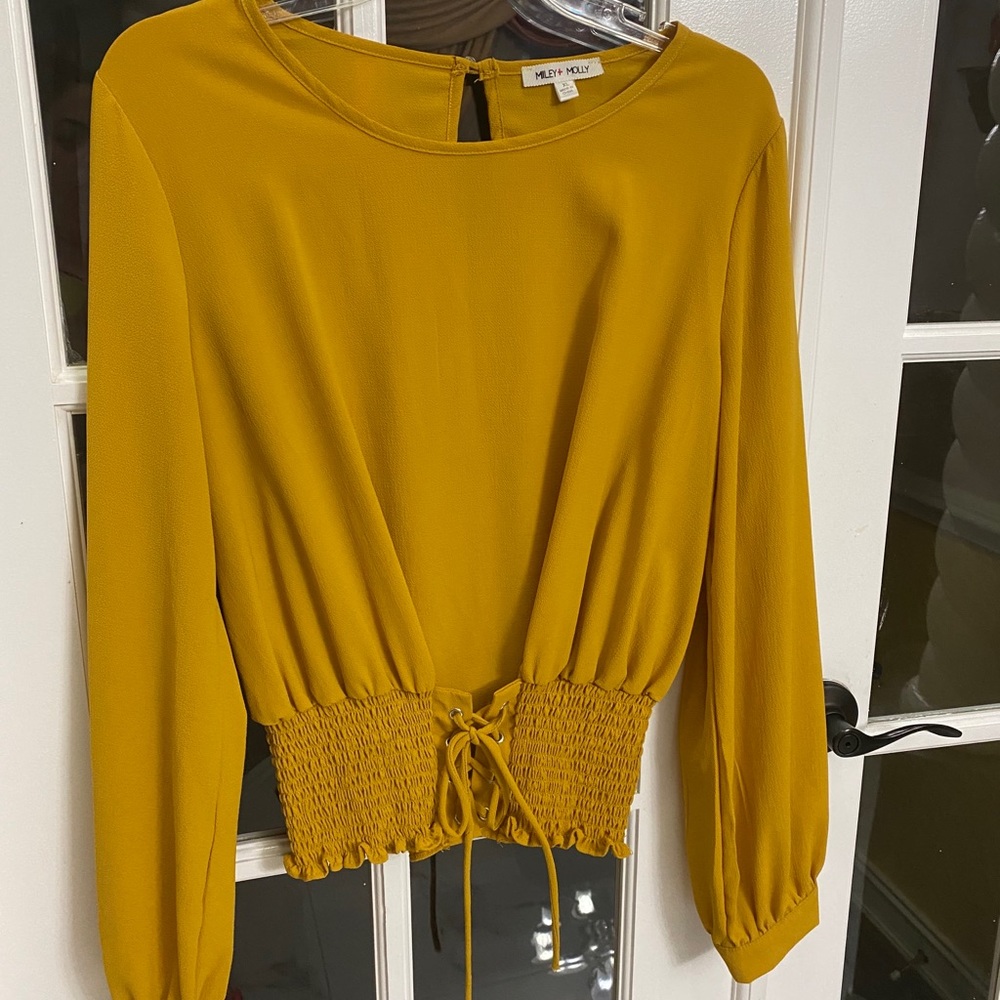 Long sleeve blouse